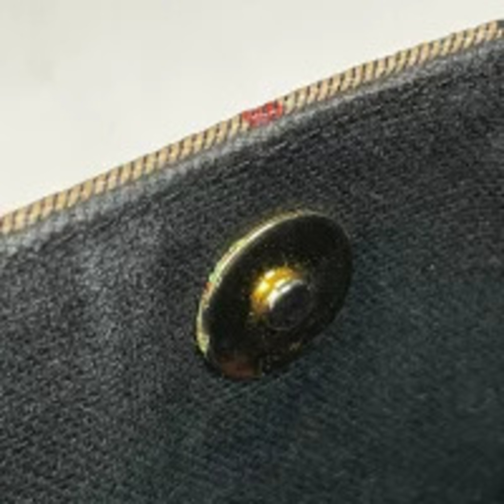 Burberry check handbag tote bag canvas brown - Picture 6 of 7